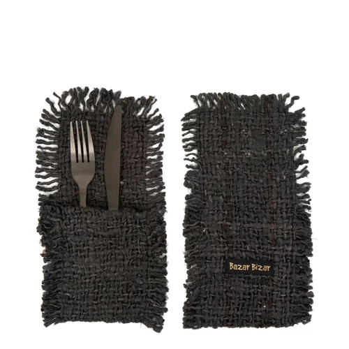 The Oh My Gee Cutlery Holder - Black Navy - Set of 4