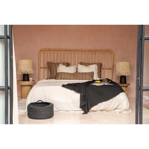 The Oh My Gee Cushion Cover - Beige Black - 35x100