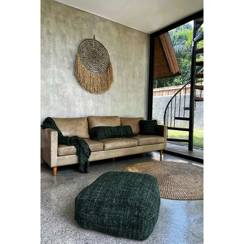 The Oh My Gee Pouffe - Forest Green