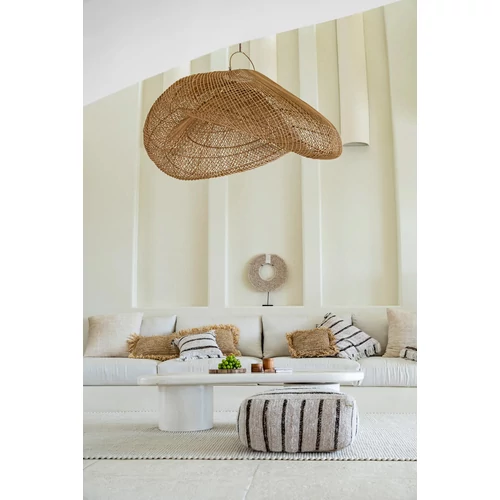 The Oh My Gee Pouffe - Bohemian White