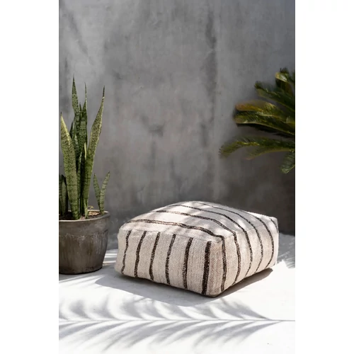 The Oh My Gee Pouffe - Bohemian White