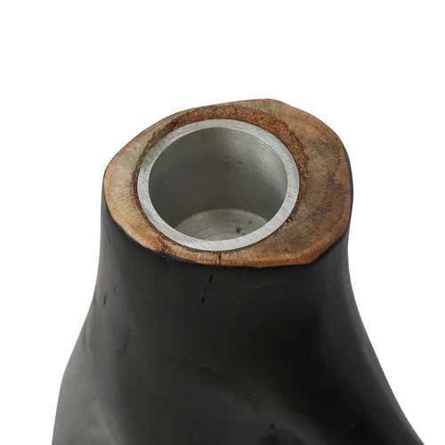 The Triple Twig Candle Holder - Black