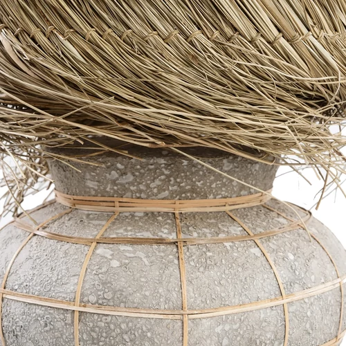 The Lipsi Table Lamp - Natural Concrete