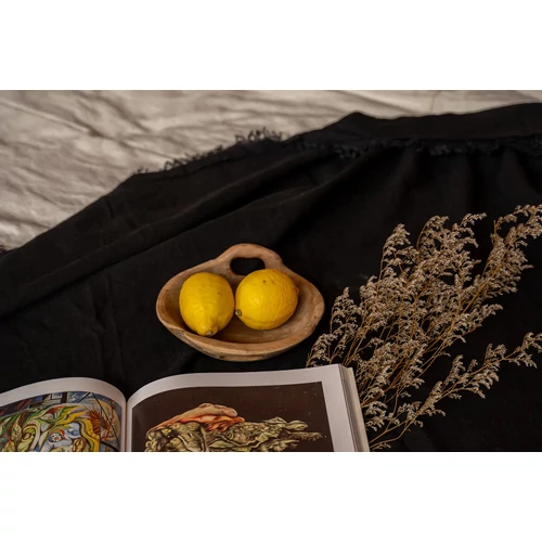 The Linen Tablecloth - Black - 180x300