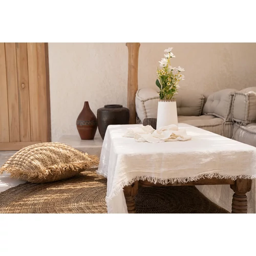 The Linen Tablecloth - White - 180x300