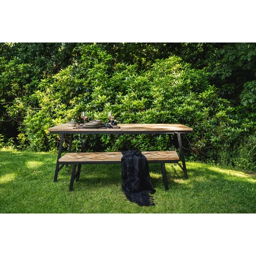 The Herringbone Bench - Natural - 150