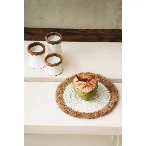 The Pretty Candle Holder - White Natural - M