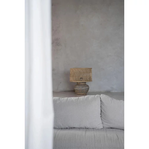 The Kythira Table Lamp - Natural Concrete