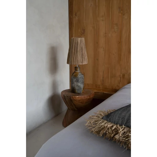 The Ithaka Table Lamp - Antique Grey Natural
