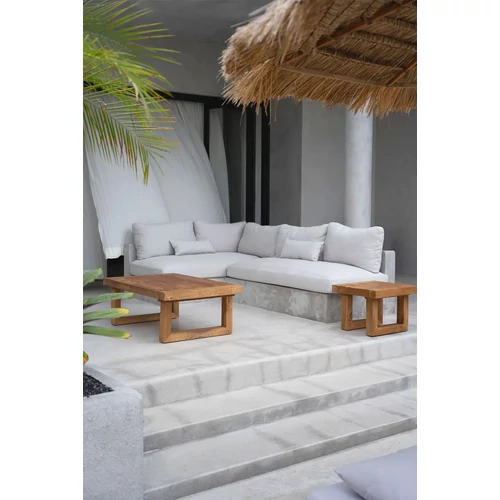 The Reclaimed Teak Side Table - Natural