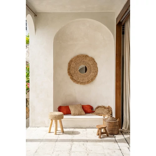 The Raffia Stool - Natural