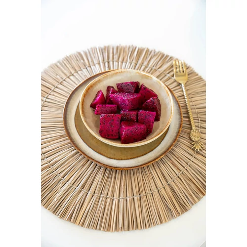 The Alang Alang Placemat - Round - Natural