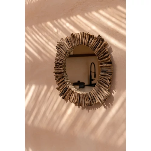 The Driftwood Halo Mirror - Natural - M