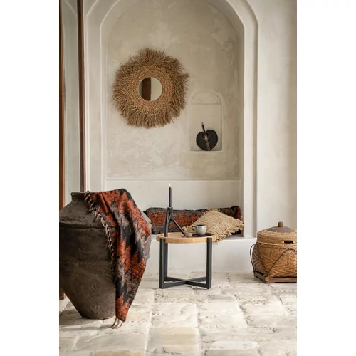 The s'il vous Plaid - Black Orange