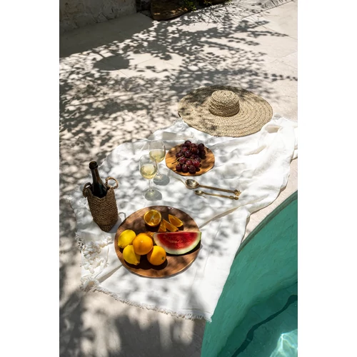 The Linen Tablecloth - White - 180x300