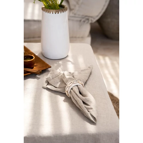 The Linen Napkin - Beige - Set of 4