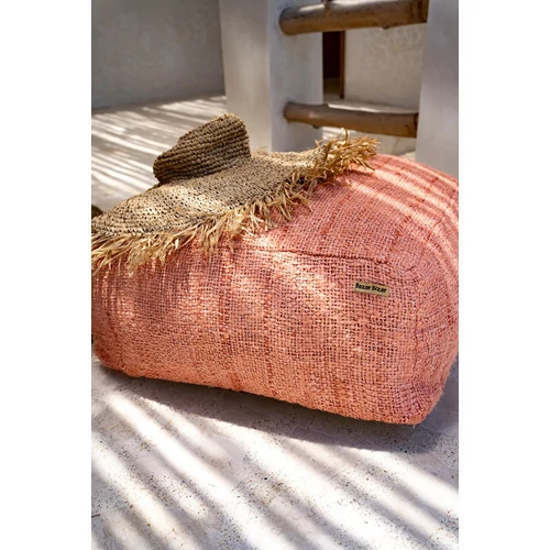 The Oh My Gee Pouffe - Salmon Pink