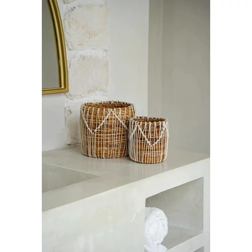 The Macra-mazing Basket - Natural White - S