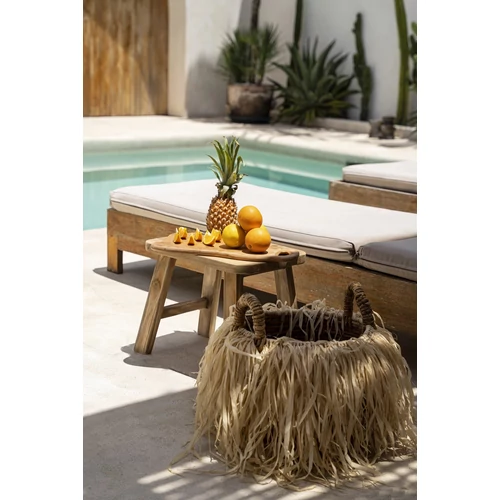 The Raffia Basket - L
