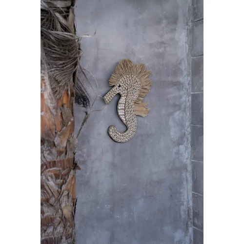 The Shell Sea Horse - White