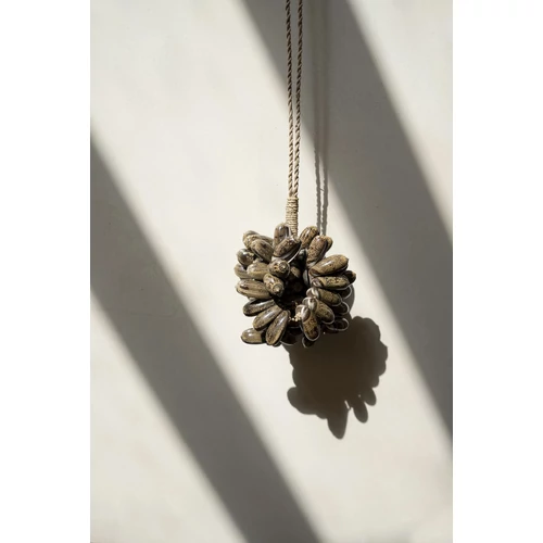 The Brown Cowrie Shell Tassel
