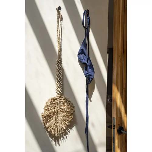 The Raffia Shell Tassel - Cream Natural