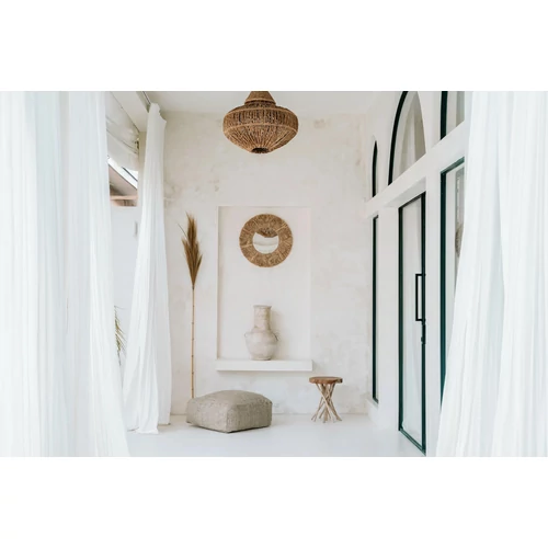 The Palm Tree Mirror - Natural - M