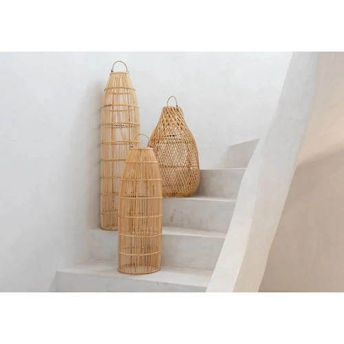 The Fish Trap Pendant - Natural - L