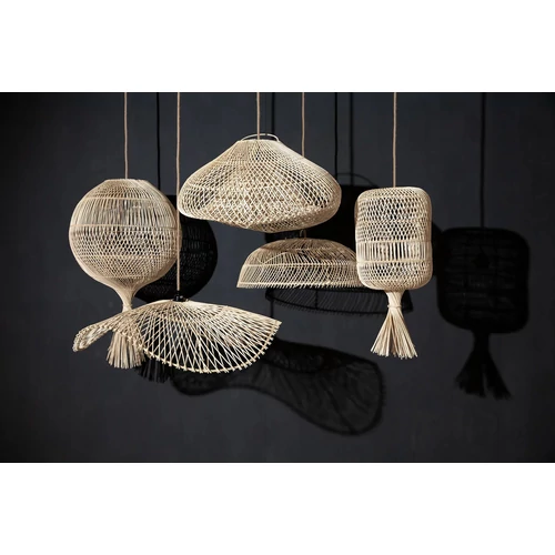 The Dumpling Floor Lamp - Pendant - Natural - M