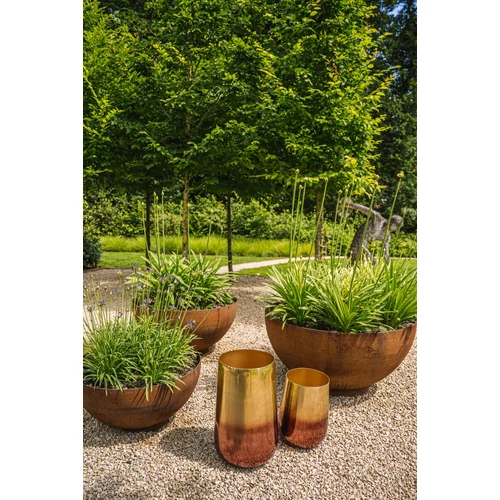 The Two Tone Brass Planter - Brass - XL