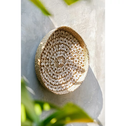 The Costa Shell Plate - Natural White - M