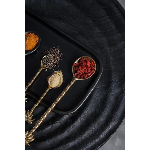 The Palm Tree Salad Spoon - Gold