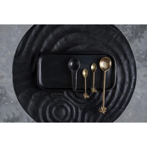 The Palm Tree Tea Spoon - Gold