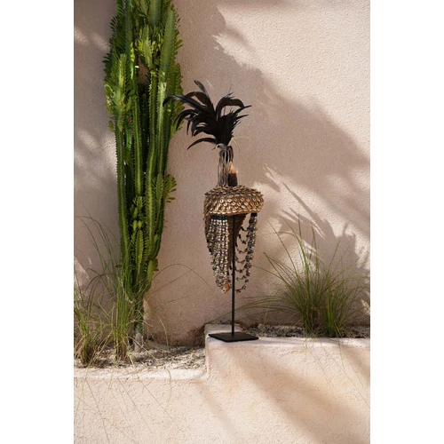 The Shell Hat on Stand - Natural Black