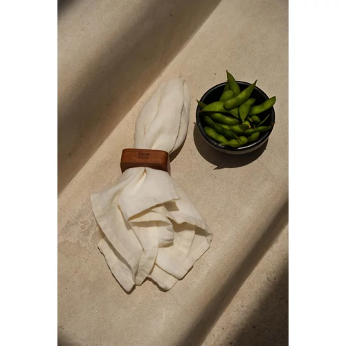 The Linen Napkin - White - Set of 4