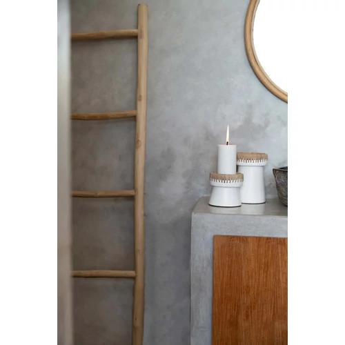 The Pretty Candle Holder - White Natural - L