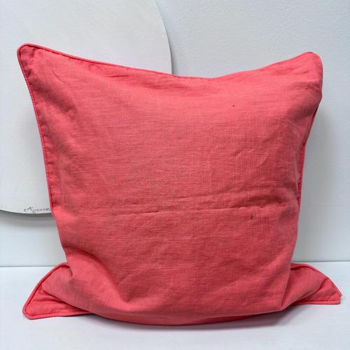 NATURALii díszpárna pink len 50 50