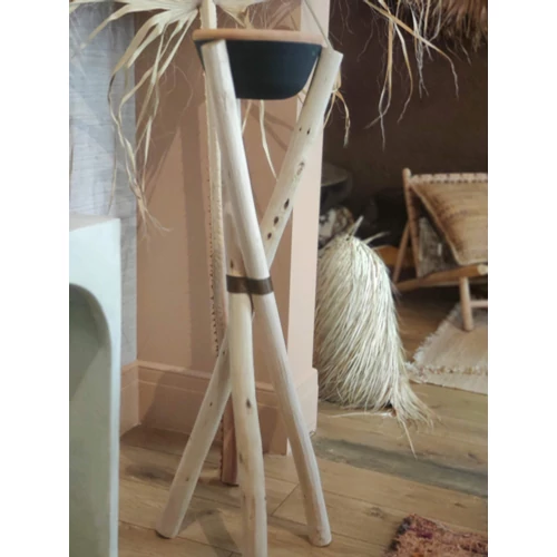 Coté Bougie Álló illatgyertya 120cm magas, fa - kerámia
