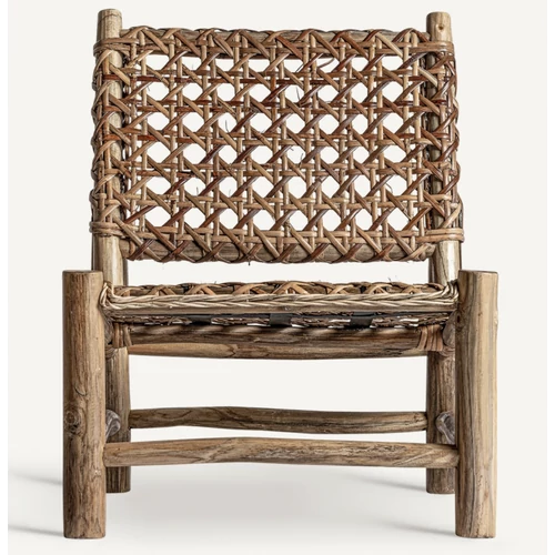 Kézműves rattan lounge szék