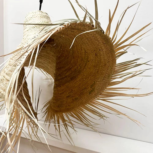 NATURALii BOHO Doum Hat lámpabúra