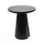 The Timber Conic Side Table - Black - 50
