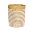 The Pandan Basket #1 - Natural White