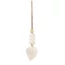 The Leaf &amp; Shell Tassel - White